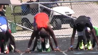 Brian Mays 100M Final 2013 Kankakee Usatf Aurora Flyers