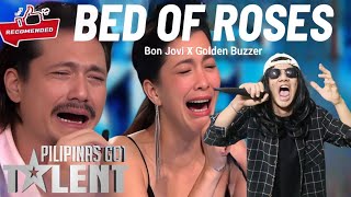 Filipino Boy Makes All The Judges Cry With His Amazing Voice on Bon Jovi Song - Filipinas Got Talent