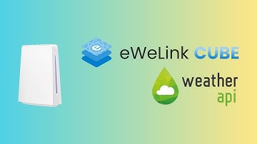 eWeLink CUBE: How to create a Weather Forecast tile