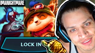 THIS IS WHY TYLER1 LOCKED IN TEEMO...