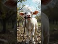 गाय और उसका बछड़ा #shorts #ai