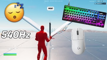 Steelseries Apex Pro TKL ASMR 😴1v1 BuildFights 🏆 Satisfying Keyboard Fortnite 360 FPS 4K