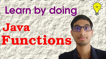 How to create a java function? Java Programming for Beginners Video 5