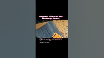 10 inch 500 Watt line Arrays Speaker 🔊 #reels #shorts #video # speaker #djspeaker #song #trending #0