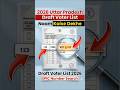 UP SIR Draft Voter List 2026 Name Check Online 📱 | मोबाइल से वोटर लिस्ट में अपना नाम कैसे देखें