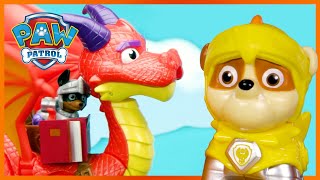Rescue Knights Pups Save a Royal Heirloom! | PAW Patrol | Toy Pretend Play Rescue for Kids