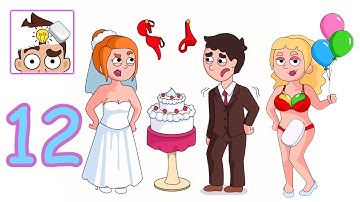 😜DOP 3: Displace One Part - Funny DOP Puzzle Game - All Levels 121 - 171 - Gameplay Walkthrough