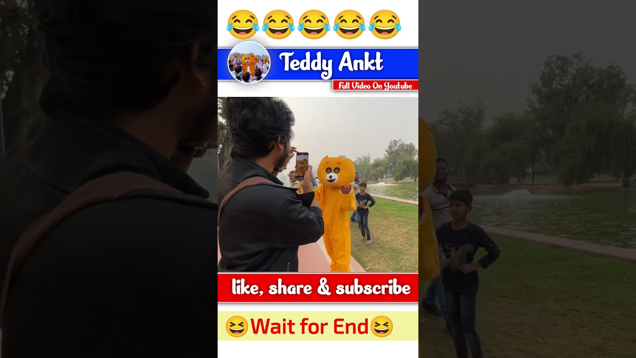 🤩 Teddy bear click photo 📷😍| Teddy bear camera man 📷🎥 | 