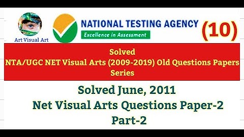 Net Visual Arts Solved June 2011 Questions Paper-2 Part-2