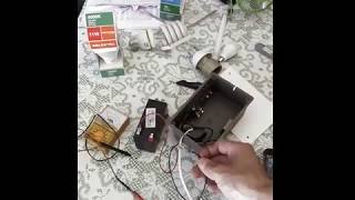 230V LED bulbs and chargers running on 12V battery - Radiant Energy(Serbian)