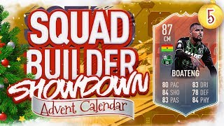 THE SQUAD BUILDER SHOWDOWN ADVENT CALENDAR!!! FLASHBACK BOATENG VS ITANI!!! Day 5