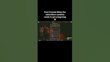 Rust Console when the subscribers combine candy for a large bag#shorts #rust #rustconsole