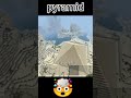 Pyramid in mini block craft  kbcraft