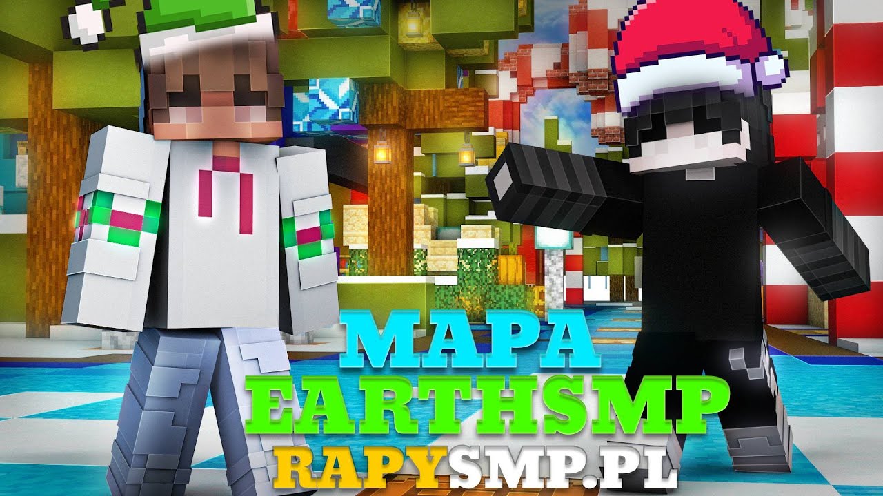 [DAILY #4] [FREE] MAPA Z SERWERA RAPYSMP.PL TRYB EARTHSMP - YouTube