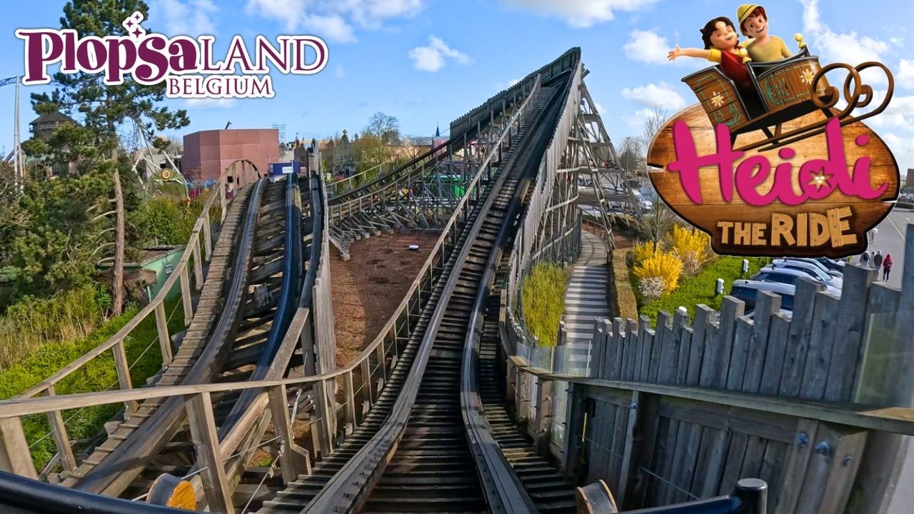 Heidi: A POV Experience on the Ride at Plopsaland Belgium