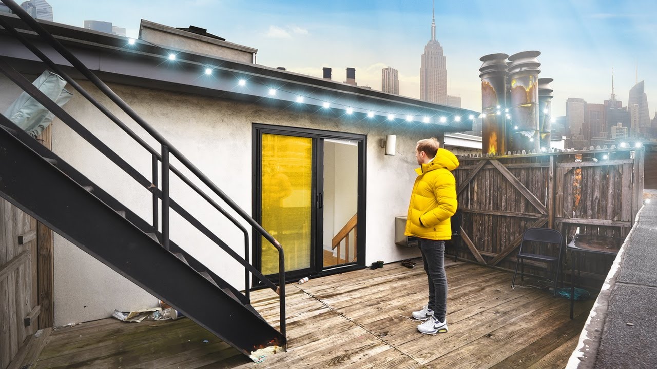 Someone Built an Illegal Tiny-House on an NYC Roof…