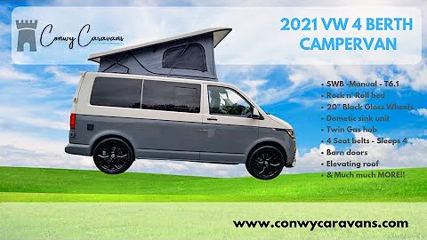 2021 VW T6.1 CAMPERVAN SWB - FOR SALE - CONWY NORTH WALES #campervan #vanlife 
