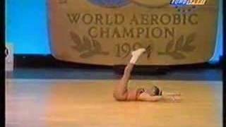 Aerobics Championship World 1994 Sue Stanley