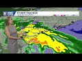 40s overnight(5/28), rain arrives Friday PM