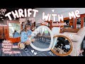 Thrift with me for my dream bedroom aesthetic furniture vintage mirrors  decor
