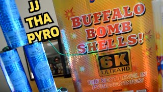 6 BUFFALO BOMB SHELLS!!!! BY VIPER FIREWORKS 😱👍