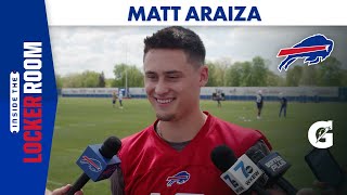 Matt Araiza On Learning To Hold, His Favorite Punt \& Missing Graduation For Practice | Buffalo Bills