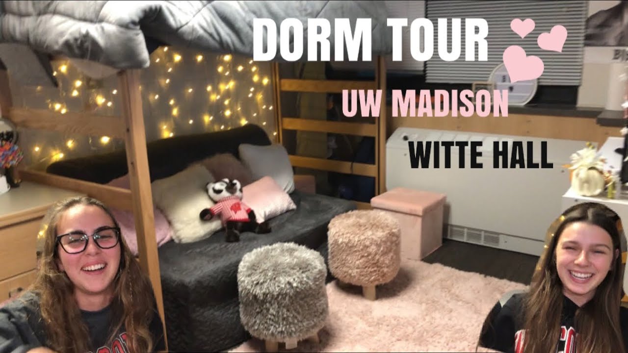 UW Madison Dorm Tour Witte YouTube