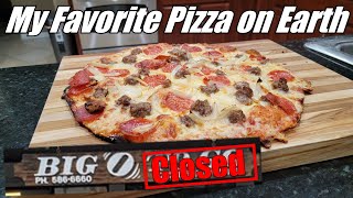 Cracker Crust Pizza Recipe, a tribute to Big O To Go Pizza, Mission Viejo, Ca