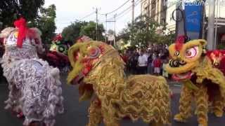 Barongsai dan Naga Menyambut Imlek di Kuta - Bali 2014