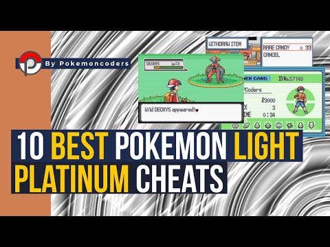 Cheat Pokemon Light Platinum (on GBA Emulator) - VisiHow