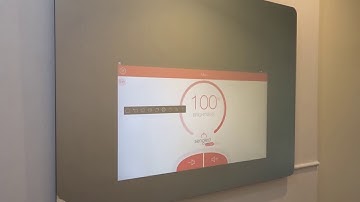 Sengled Pulse Smart Light on Embrace Android Touchscreen Smart Mirror Demo