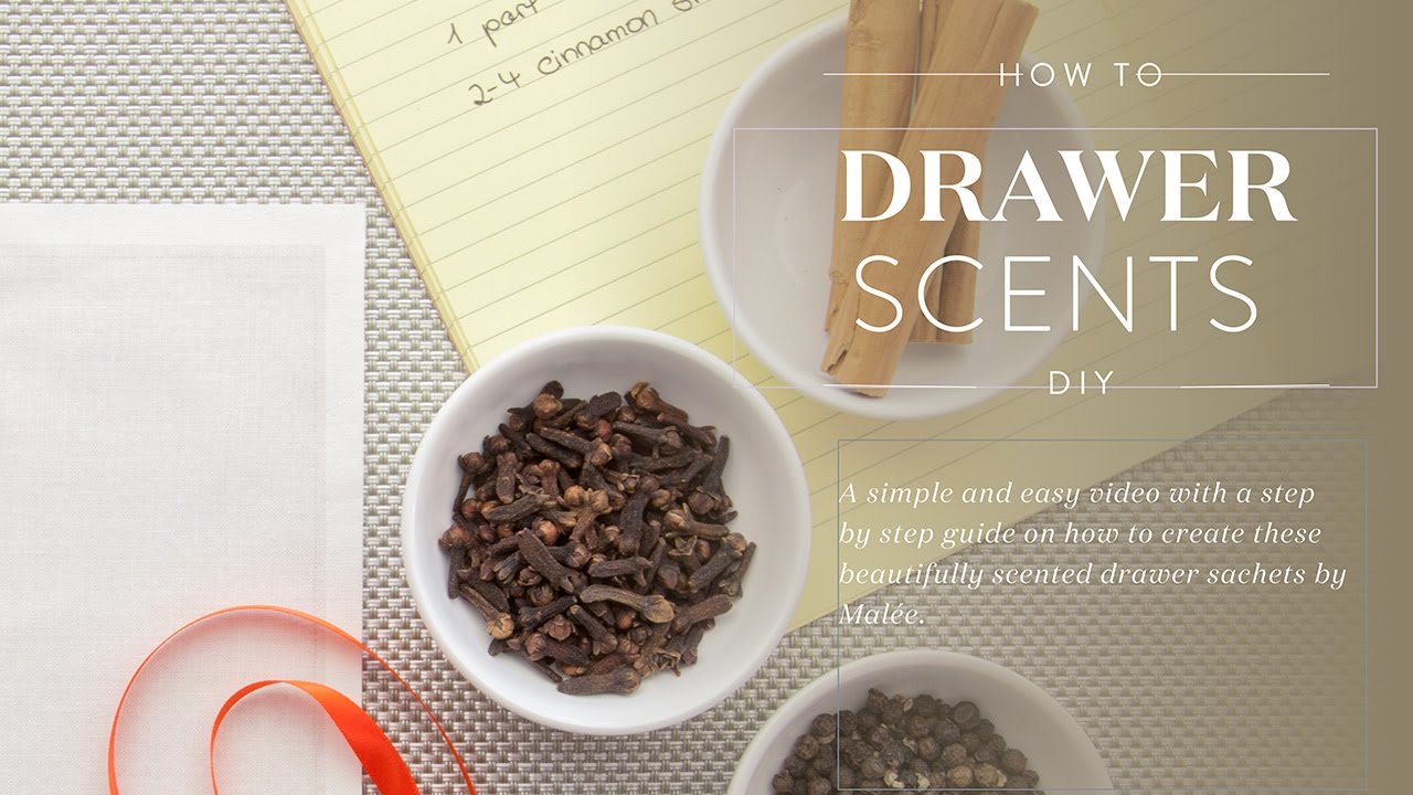 Diy Scented Drawer Sachets Youtube