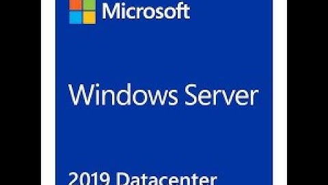 Windows server 2019 Datacenter edition installation