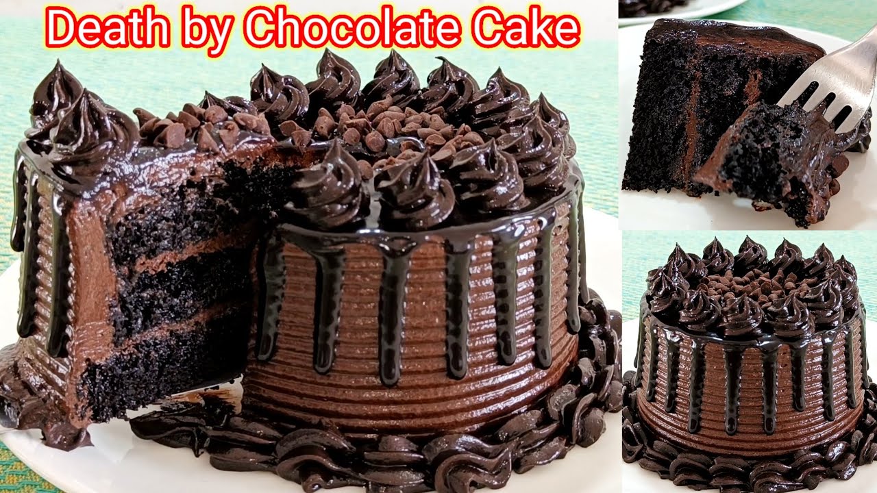 Death by Chocolate Cake | chocolate cake recipe with buttercream frosting