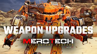 Weapon Upgrades - Mechwarrior 5: Mercenaries MercTech Episode 31