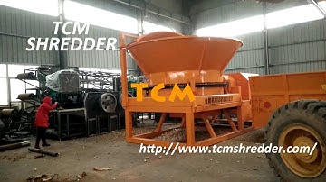 Wood Crushing Machine For Tree Root