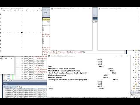 Slime Mold - C++ - (Part 2) - Turning Left