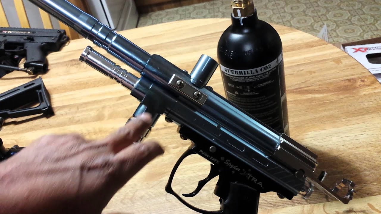 tanques para paintball CO2 y aire comprimido(en español) YouTube