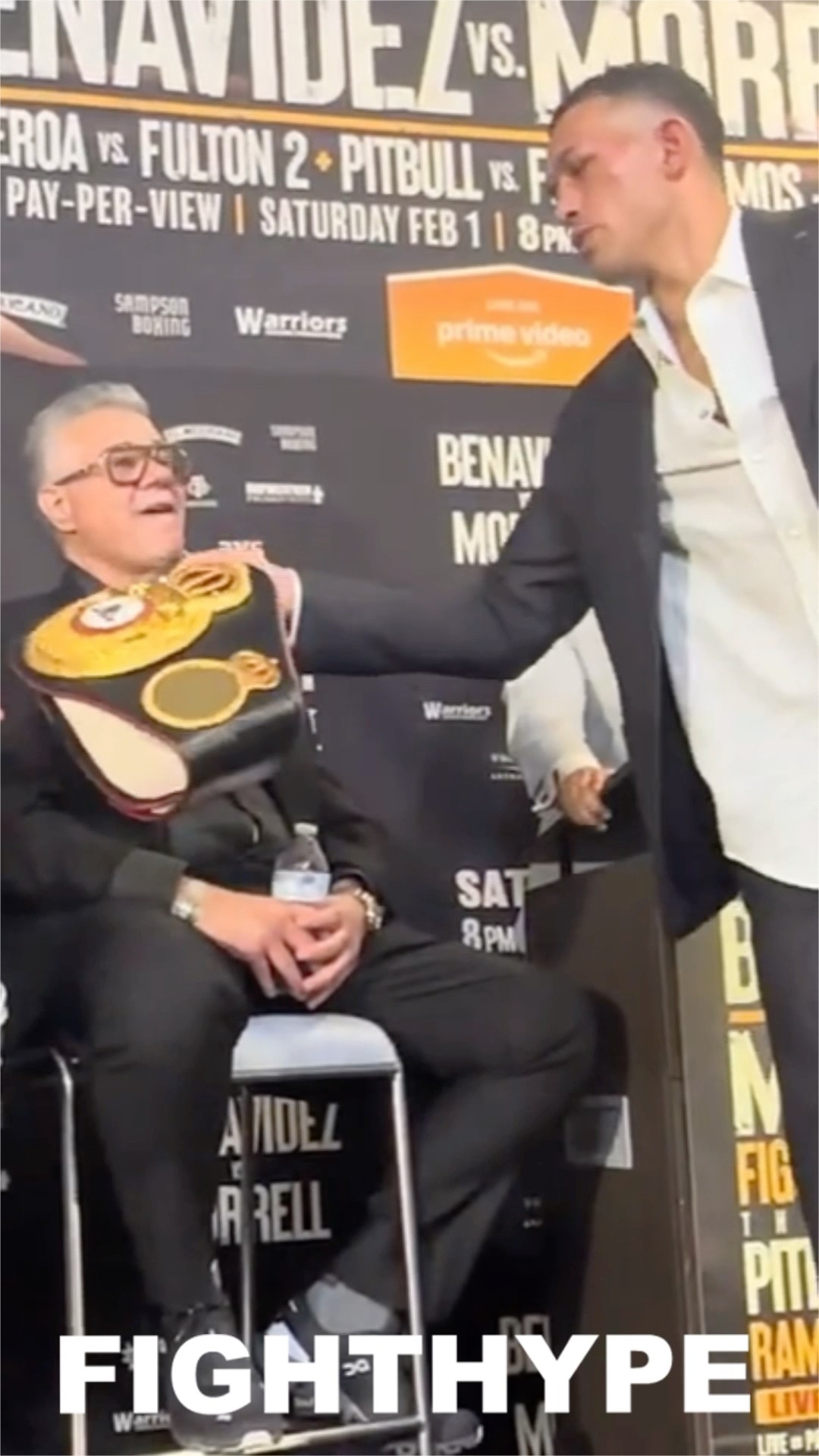 David Benavidez GETS PISSED \u0026 GIVES BELT BACK to David Morrell after HEATES ARGUMENT with manager