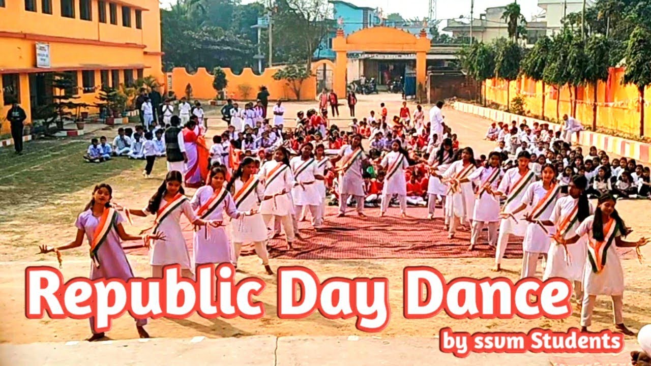 77th Republic Day celebration by Ssvm Bandhabahal Students  // Dance video 