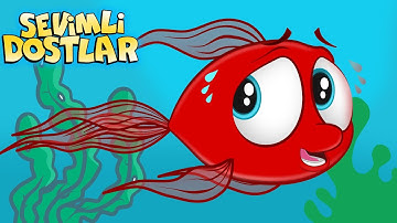 KIRMIZI BALIK Sevimli Dostlar ile en yeni kırmızı balık çocuk şarkısı | Bebek Şarkıları