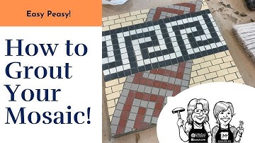 Grouting Mosaics: Unglazed Porcelain