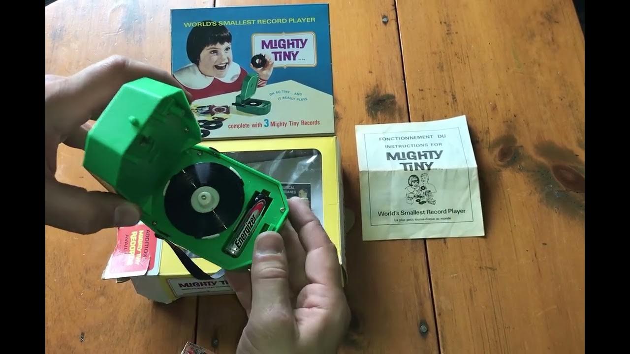 Mighty Tiny World Smallest Record Player YouTube