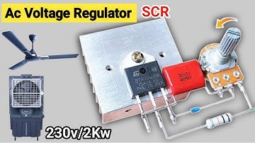 How to Make a DIY AC Regulator Circuit