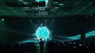 BCA STAGE PERFORMANCE - LASER MAPPING CADIA show | DKRA