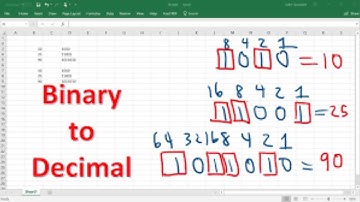 BIN2DEC Formula _ Binary to Decimal _Formula in Excel _ Excel formula in pashto _zaban _ Rafid Tech