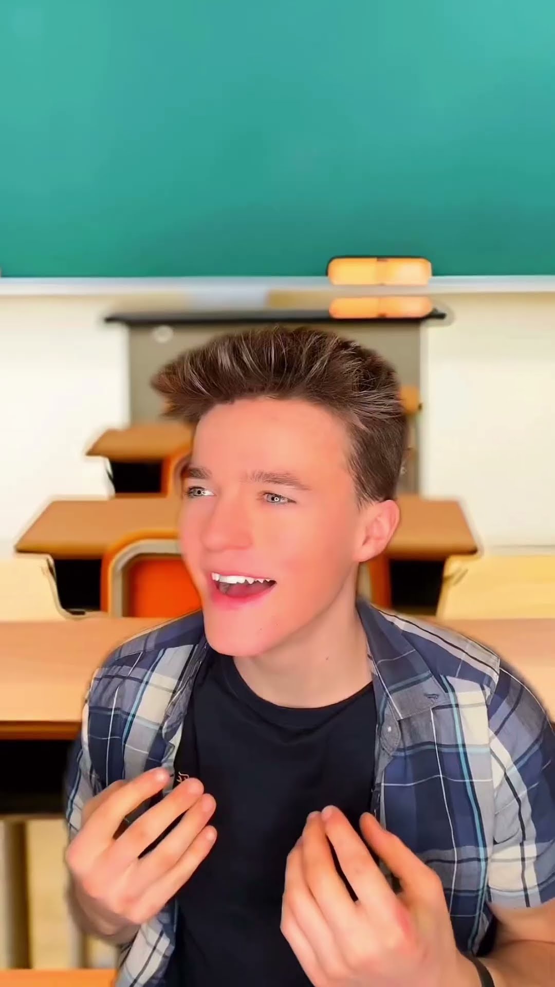 When the teacher forgets about homework ?.