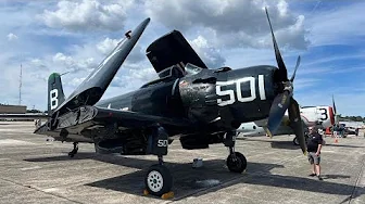 Douglas AD-4 Skyraider at NAS Wildood NJ Museum Airfest Aug-31-2025