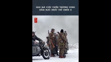 Giải mã cuộc chiến đẫm máu thương vong nhất thế chiến 2 #shorts