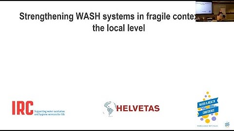 Localization in fragile contexts: Decentralizing WASH systems through the lens of system actors